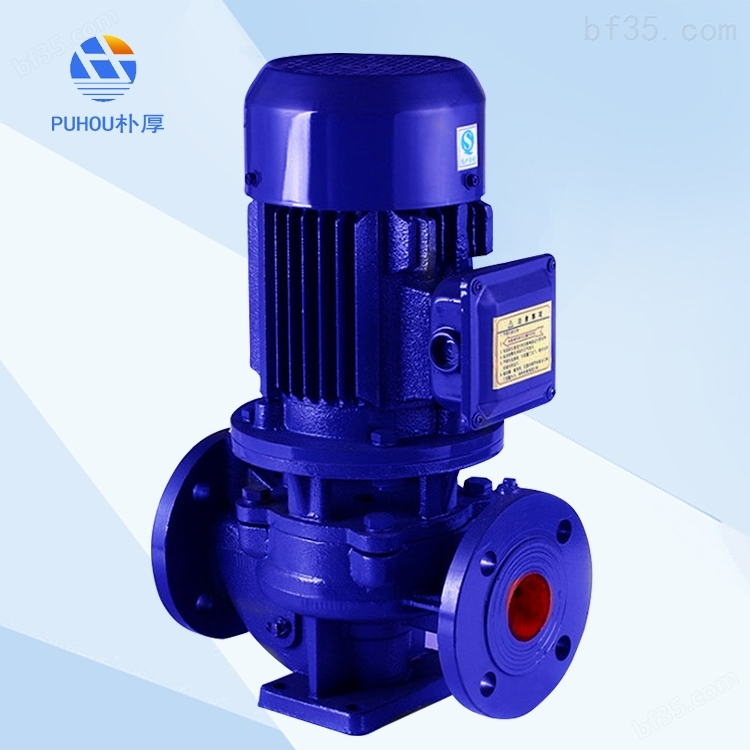 管道增压泵ISG50-100I系列立式管道泵