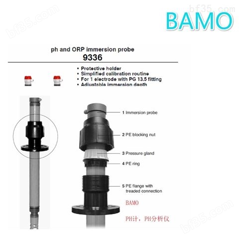供应法国公司BAMO液体分析的PH计，PH分析仪