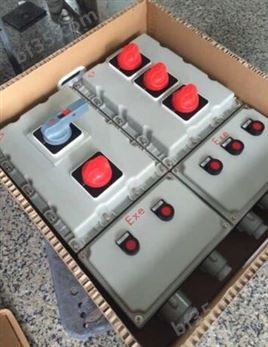 304不锈钢防爆按钮控制箱
