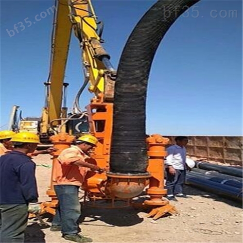 液压式泥沙泵-挖机配套泥浆泵-挖掘机附件