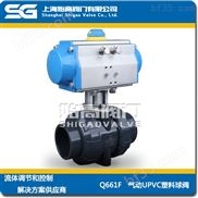 Q661F-气动UPVC塑料球阀