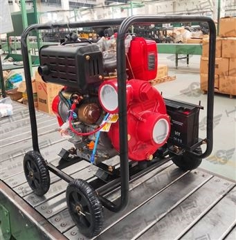 3寸移动式柴油机水泵工程施工